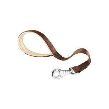（同梱不可） ファープラスト デイトナ GM25/45 犬用リード ブラウン 75335912 ソフトパッド仕様のハン..