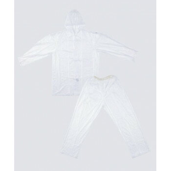 （代引き不可）（同梱不可） コヤナギ PVCライトスーツ PC1300 クリア SS PVCライトスーツ