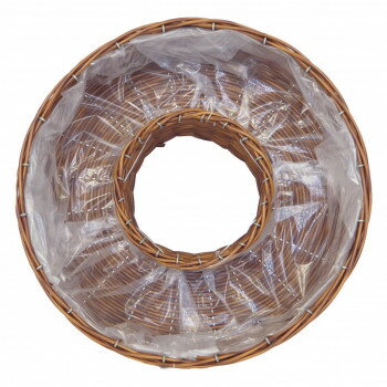 （同梱不可） MURATAYA P.PラタンリースS Brown 3249 内側ビニール付き