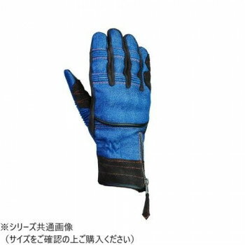 （同梱不可） SDG-7058 ライディングデニムグローブ サックス S SDG-7058-SX-S 見た目のカジュアルと機能を両立
