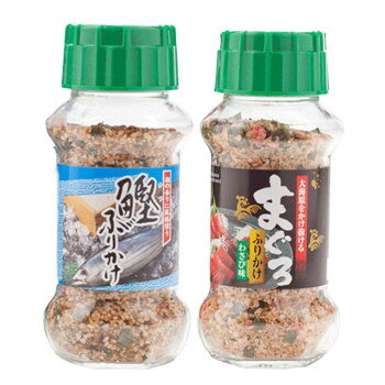 （代引き不可）（同梱不可） みなり 鰹ふりかけ 80g・まぐろふりかけ 85g　各15個セット 風味ゆたかなふりかけ