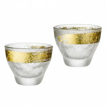 （同梱不可） 金一文字 酒グラスペア S6279 ギフトにもオススメ!