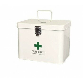 （同梱不可） メディコ ファーストエイドボックス IV 160007 インテリアにもなる救急箱
