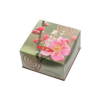 （同梱不可） 薫寿堂 花かおり うずまき 10巻・不燃性マット付き 梅 460 早春の梅園をイメージした梅の..