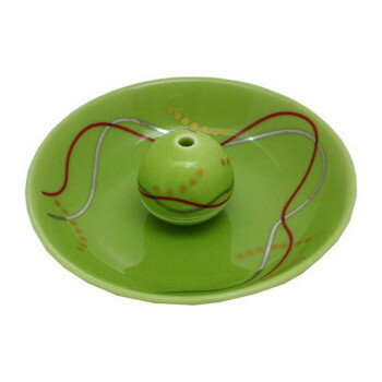 （同梱不可） 薫寿堂 有田焼 香立付香皿 華かんざし(新緑) 3191 日本の伝統色を用いて『純和風』の落ち..