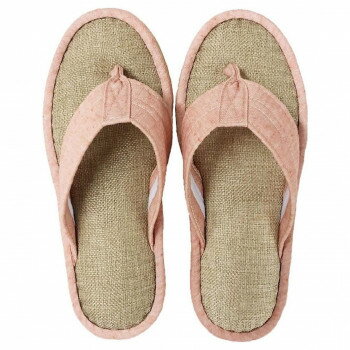 （同梱不可） センコー SDS サニーサニー 鼻緒 スリッパ 約28cm コーラルピンク 99913 足指を広げて履..