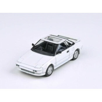 （同梱不可） JADI トヨタ MR2 Mk1 85 スーパーホワイト RHD 1/64スケール PA65362 トヨタMR2模型