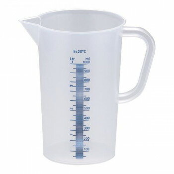 （同梱不可） thermohauser(サーモハウザー)　ドイツ製メジャーカップ(ポリプロピレン)　1L　BMZ12001 ..