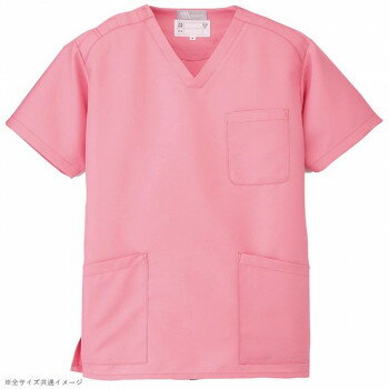 (同梱不可) アイトス スクラブ(男女兼用) ピンク M 861400 再生ペットエコ素材に制菌加工を施した、スタンダードスクラブ (同梱不可) アイトス スクラブ(男女兼用) ピンク M 861400 再生ペットエコ素材に制菌加工を施した、スタンダードスクラブ
