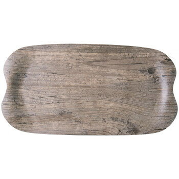 （同梱不可） 福井クラフト　耐熱木)43cmスリムアーストレー　ビンテージ 17416920 温かみのある木製のトレー