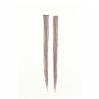 （同梱不可） プリシラ めちゃ楽シールエクステ 耐熱グレイッシュパープル SX-01-TGP メッシュアレンジを簡単に!