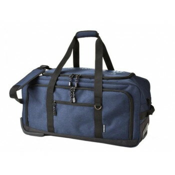 （同梱不可） スワン CAPTAIN STAG 杢ポリ ボストンキャリー ネイビー 1253 しなやかで柔らかな手触り