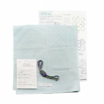 （同梱不可） 刺し子糸(細)で刺す 刺し子のコースター SK-427 大人気な伝統柄を5種類刺せて満足感たっぷり!