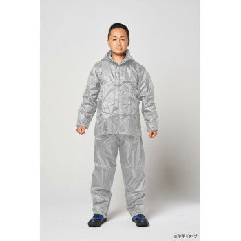 （代引き不可）（同梱不可） コヤナギ レインウェア ファンプラスライトIIP-12 シルバー 7L 超軽量透湿..