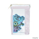(同梱不可) セトクラフト クリアポーチ Disney モンスターズ・インク サリー&マイク D22-0104 刺繍のキャラクターがおしゃれ。(4)