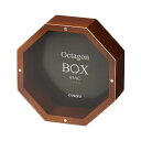 （同梱不可）Cazaro オクタゴンBOX 63 AC 大 ブラウン 36B004B0204