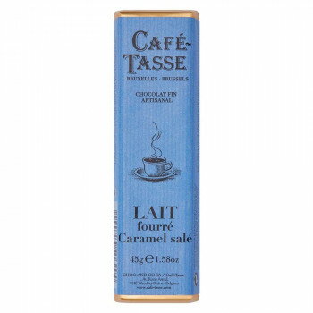 カフェタッセ チョコレート （代引き不可）（同梱不可）CAFE-TASSE(カフェタッセ) 塩キャラメルミルクチョコ 45g×15個セット