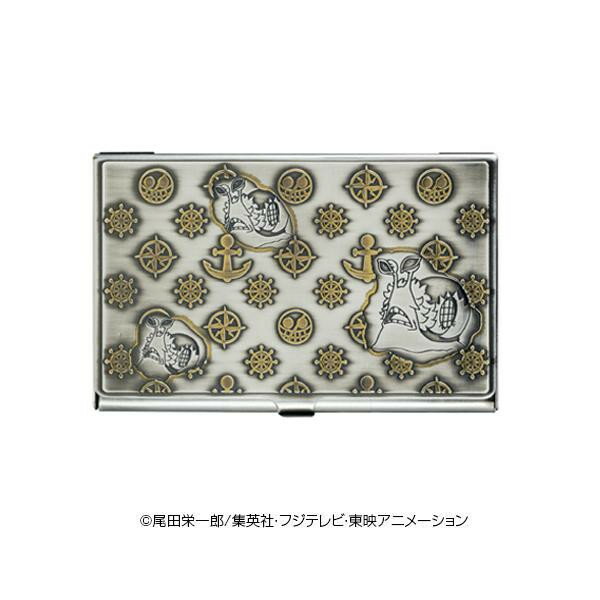 在庫有 同梱 One Piece ワンピース 電伝虫メタルカードケース シルバー ドフラミンゴ 人気ブランド Www Amir Org Rw