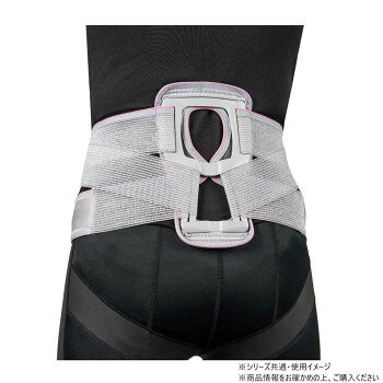 （同梱不可） 丸光産業 スマートベルト腰・骨盤 グレー M 201903 腰椎コルセットと骨盤ベルトを合わせた一体型