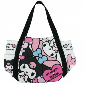 （同梱不可） サンリオプリントバルーンバッグ　マイメロディ＆クロミ50th　4270 サンリオ柄のバルーン..