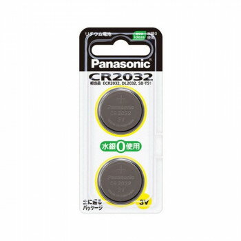 (同梱不可) リチウムコイン電池 CR2032/2P 水銀0使用のリチウムコイン電池