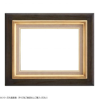 （同梱不可） 大額　油額　7751　F3　ウッドゴールド 木製のフレーム