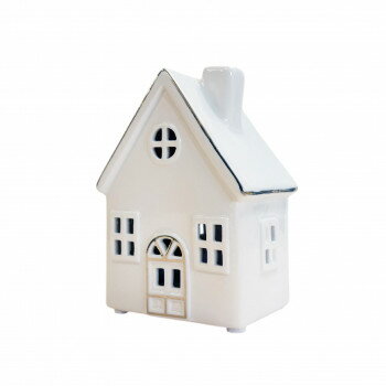 （同梱不可） LEDセラミックハウス シェブロン (S) クリスマスを楽しく演出してくれるグッズ(3)