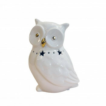 （同梱不可） LEDセラミック オウル B クリスマスを楽しく演出してくれるグッズ