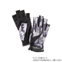 (同梱不可) プロモンテ UVケアートレッキンググローブフィンガーレス GB058U 2Sサイズ ホワイトカモ グローブ