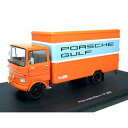 （同梱不可）Schuco/シュコー メルセデス・ベンツ LP608 PORSCHE GULF オレンジ 1/43スケール 03524