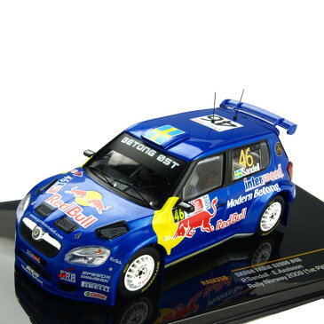 （同梱不可）ixo/イクソ シュコダ ファビア S2000 2009年PWRC ノルウェーラリー ♯46 P.Sandell/ E.Axelsson 1/43スケール RAM358