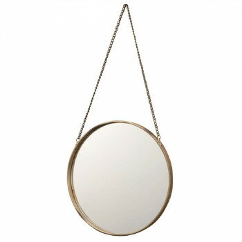 (同梱不可) HANGING MIRROR デロール S 16-455128 壁掛け出来るハンギングミラーです。 (同梱不可) HANGING MIRROR デロール S 16-455128 壁掛け出来るハンギングミラーです。