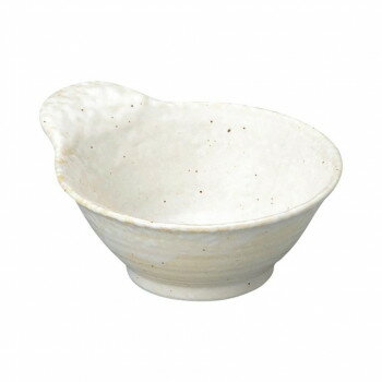 （同梱不可） 光洋陶器 花伝 新粉引 石目深口呑水 51620001 小鉢や取り皿にぴったり