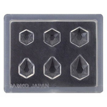 （同梱不可） PADICO パジコ　ジュエルモールドミニ　ジュエリーカットヘキサゴン 401010 大好評のソフトモールドに、新しくジュエルモールドミニが登場★