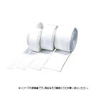 (同梱不可) 日本衛材 ストッキネットチュービストッキーネ・ホワイト 4号 10cm×18m 1ロール 1104 ポリエステル100%で編まれたチューブ包帯(ホワイト)。(4)
