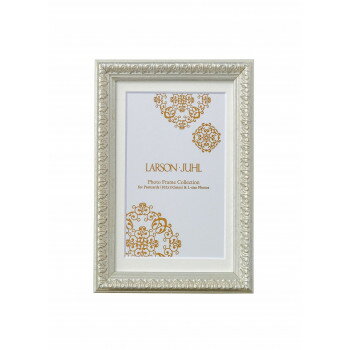 （同梱不可） ラーソン・ジュール フォトフレーム シャルム ハガキ シルバー LJPF0102 エレガントな細..