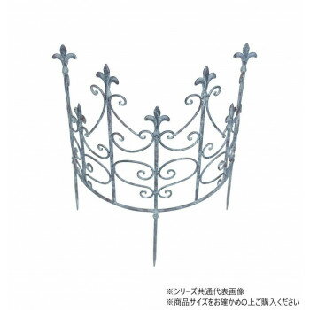 （同梱不可） 村田屋産業 ハーフラウンドフェンスリリー 6072 ハーフラウンドフェンスリリー