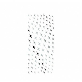 （同梱不可） ツメキラ KAI produce Sparkly silver SG-KAI-009(ジェル専用) キラキラのシールデザイン