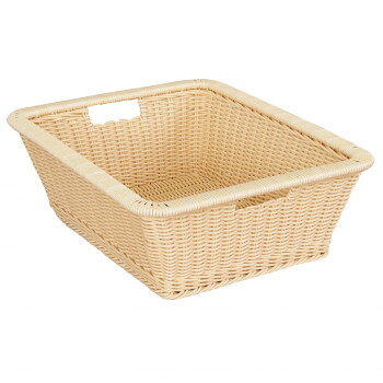 （同梱不可） PP脱衣カゴ GK127PNA シンプルなデザインのPP脱衣カゴ