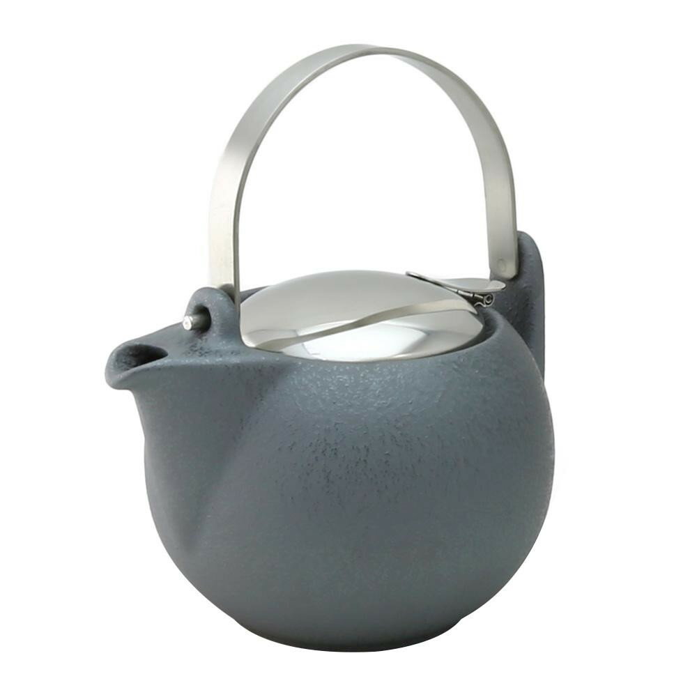 （同梱不可） ZERO JAPAN パーシモンティーS BBN-56 ASV・アンティークシルバー スタイリッシュなティーポットです。