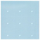 (代引き不可)(同梱不可) 包装紙 No.699 ハトロン1/2 100枚 XZK00232 パステルブルーにシルバーとホワイトの小さな幾何学模様の包装紙