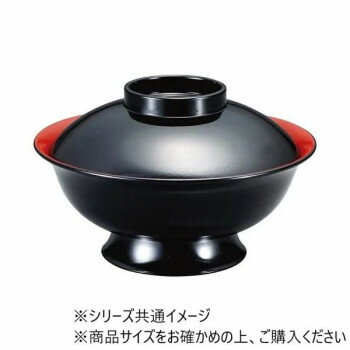 （同梱不可） 福井クラフト　5.5寸聖龍椀 黒内朱 12033660 聖龍椀