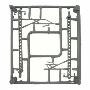 （同梱不可） 単線鉄骨架線柱 20本入り (2種×10本) S020 鉄道プラモデルにおすすめのアイテム。