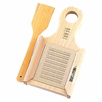 （同梱不可） 佐藤金属興業 ワサビさん 天然木を使用した木柄のおろし器