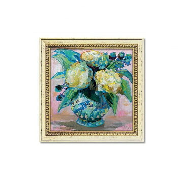 (同梱不可) アートフレーム ジャネット ヴェルテンテス「ジンジャー ジャー1」 JV-13003 絵と額がセット