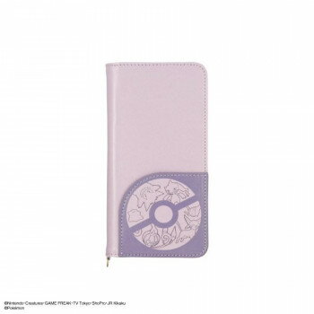 (同梱不可) ポケットモンスター ダイカットマルチフリップカバーL パープル POKE-920PU 様々なスマートフォン・多機種対応可能