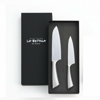 （同梱不可） タマハシ ラ・ベットラ 万能包丁＆ペティナイフ LBG-03 ステンレス製なのでお手入れ簡単