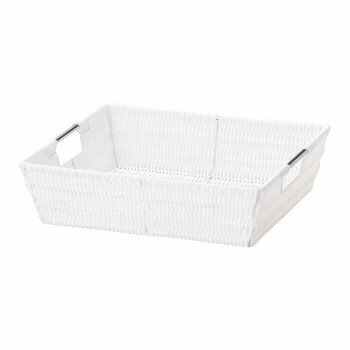 （同梱不可） オリジナルPEバスケット 58-37WH スタイリッシュなバスケット