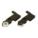 (同梱不可) 網戸-006 偏芯共栄 左右1組入 00893007 網戸の戸車の交換に!