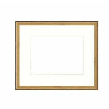 （同梱不可） 大額 8155 水彩額 F4 オーク 樹脂製の水彩額